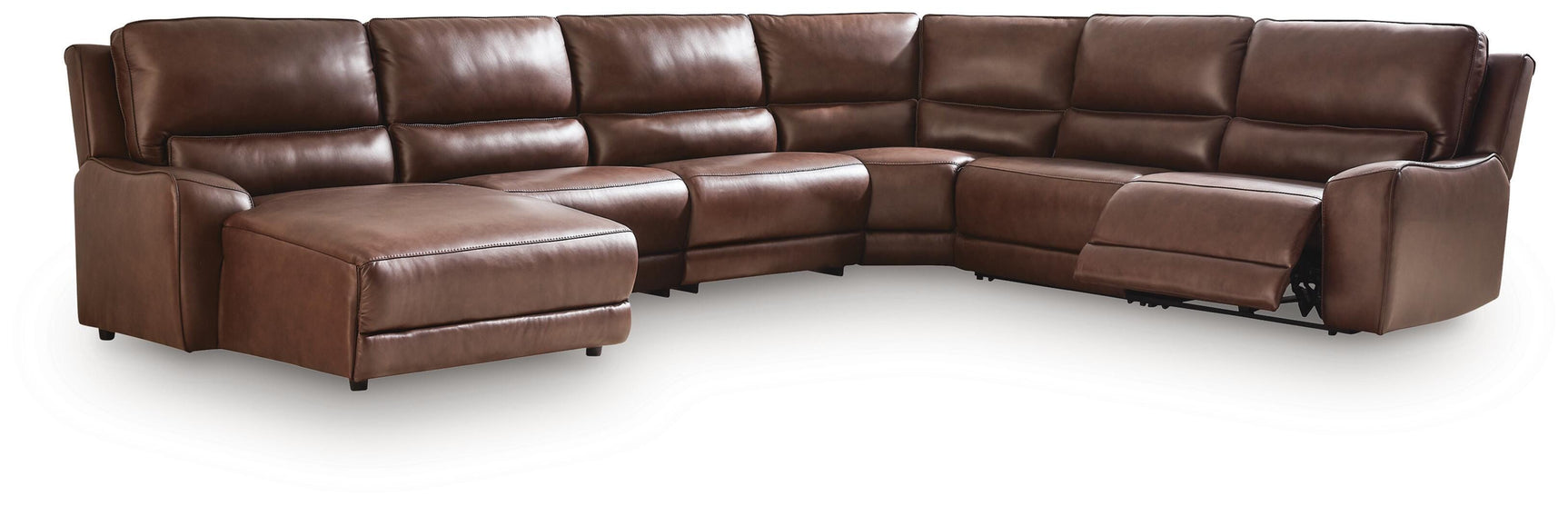 DeepWakes Canyon 6-Piece Reclining Sectional with Chaise (Online Special Price)