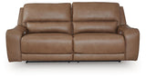 DeepWakes Caramel 2-Piece Reclining Loveseat (Online Special Price)