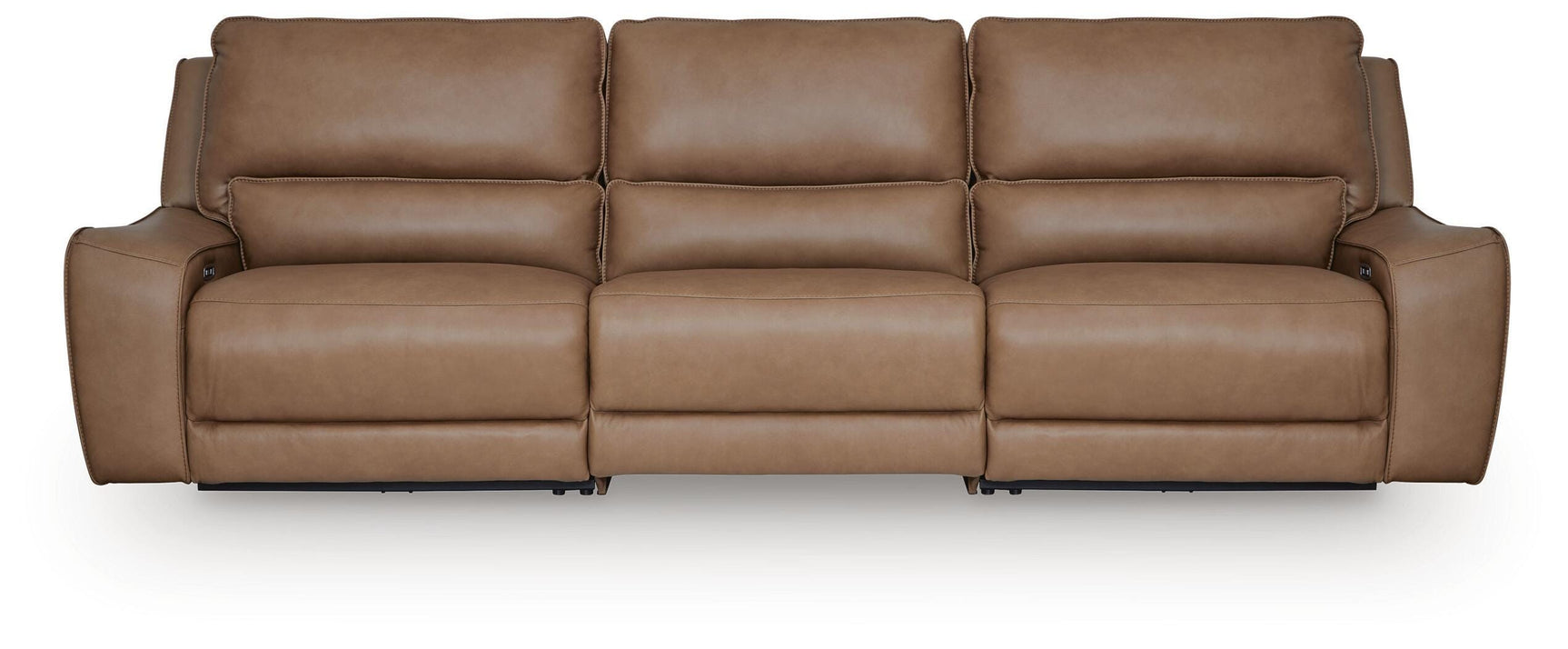 DeepWakes Caramel 3-Piece Power Reclining Sectional (Online Special Price)