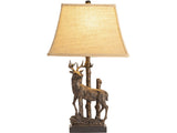 Deer Brown Table Lamp - Ornate Home