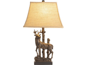 Deer Brown Table Lamp - Ornate Home