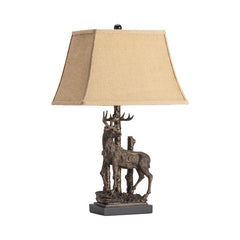 Deer Brown Table Lamp - Ornate Home