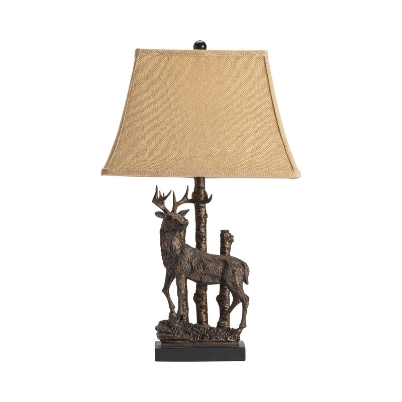 Deer Brown Table Lamp - Ornate Home