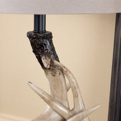Deer Shed Brown/Black Table Lamp (Set of 2) - Ornate Home