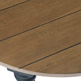 Deerfield Walnut 48 Round Cocktail Table - Ornate Home