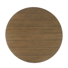 Deerfield Walnut 48 Round Cocktail Table - Ornate Home