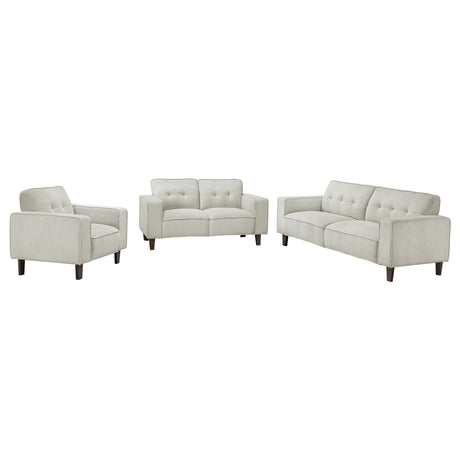 Deerhurst Greige Living Room Set - Ornate Home