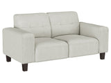 Deerhurst Greige Loveseat - Ornate Home