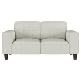 Deerhurst Greige Loveseat - Ornate Home