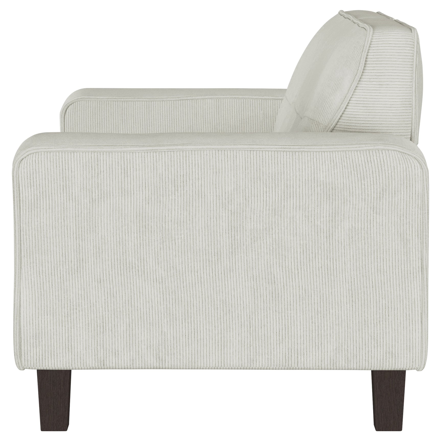 Deerhurst Greige Loveseat - Ornate Home