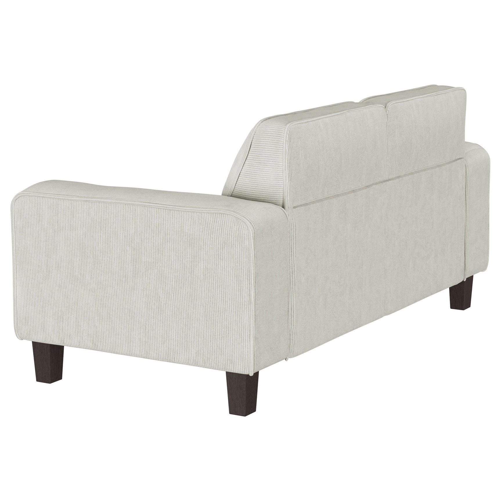 Deerhurst Greige Loveseat - Ornate Home