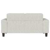 Deerhurst Greige Loveseat - Ornate Home