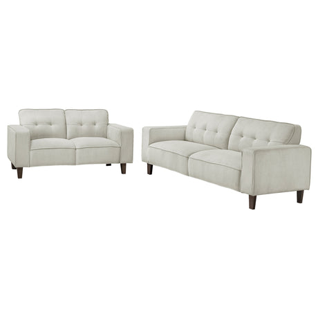 Deerhurst Greige Sofa & Loveseat - Ornate Home
