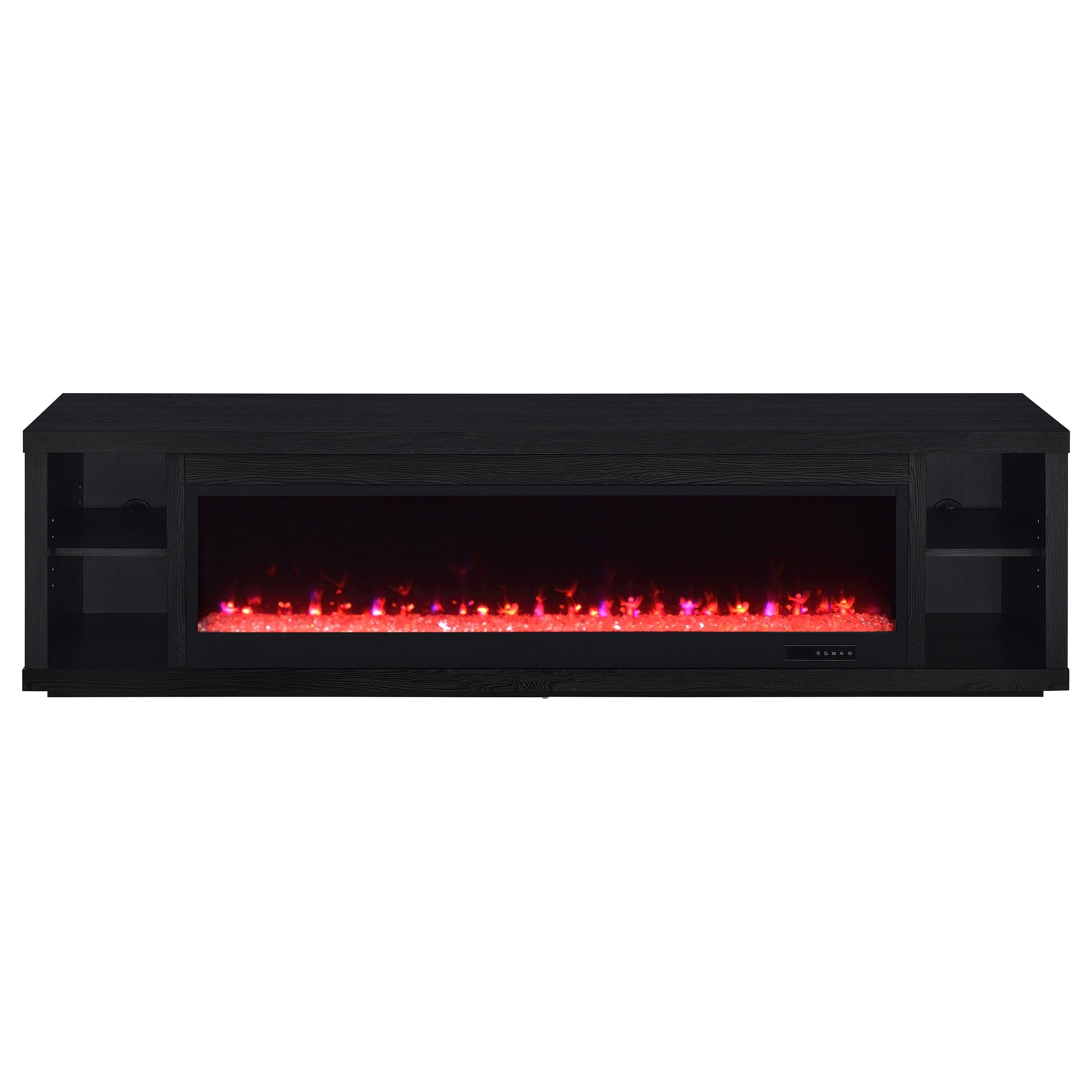 Deiter Black 79-inch TV Stand Fireplace Media Console by Coaster