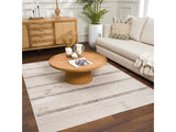 Deja Cream & Charcoal Area Rug - Clearance - Ornate Home