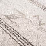 Deja Cream & Charcoal Area Rug - Clearance - Ornate Home