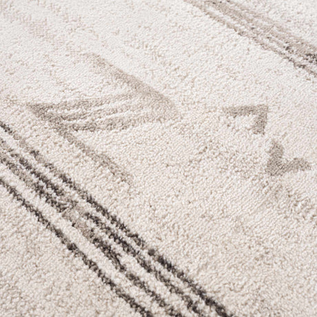 Deja Cream & Charcoal Area Rug - Clearance - Ornate Home