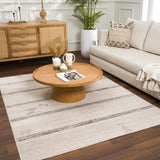 Deja Cream & Charcoal Area Rug - Clearance - Ornate Home