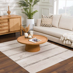 Deja Cream & Charcoal Area Rug - Clearance - Ornate Home