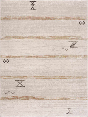Deja Cream & Gold Area Rug - Clearance - Ornate Home