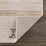 Deja Cream & Gold Area Rug - Clearance - Ornate Home