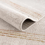 Deja Cream & Gold Area Rug - Clearance - Ornate Home