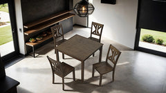Dekalb Brown 5 Pc. Dining Set - Ornate Home