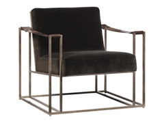 Dekker Grey Fabric Chair - Ornate Home