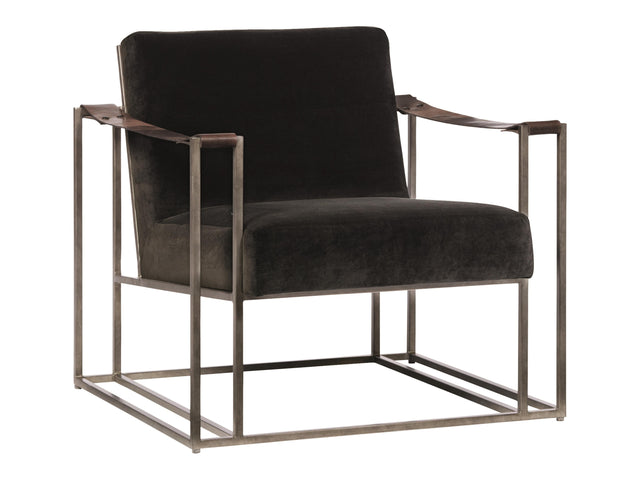 Dekker Grey Fabric Chair - Ornate Home