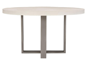 Del Mar Bone/Flint Grey Outdoor Dining Table - Ornate Home