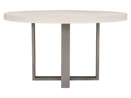 Del Mar Bone/Flint Grey Outdoor Dining Table - Ornate Home