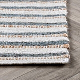 Del Mar Ivory/Aqua Rug - Ornate Home