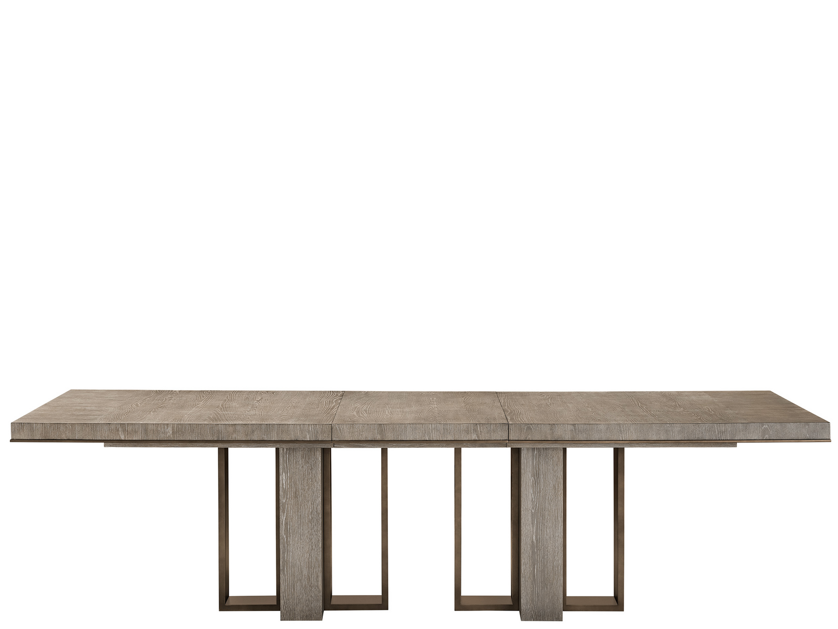 Del Monte Weathered Oak Dining Table - Ornate Home