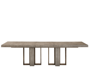 Del Monte Weathered Oak Dining Table - Ornate Home