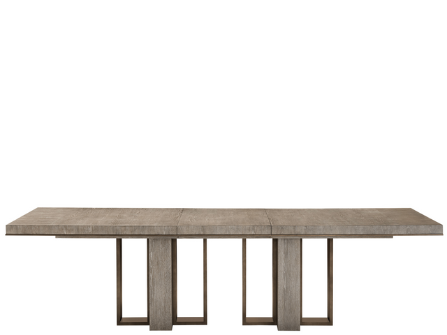 Del Monte Weathered Oak Dining Table - Ornate Home