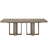 Del Monte Weathered Oak Dining Table - Ornate Home