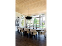 Del Monte Weathered Oak Dining Table - Ornate Home