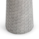 Delaine Light Gray Outdoor Accent Table - Ornate Home