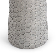 Delaine Light Gray Outdoor Accent Table - Ornate Home