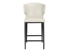 Delaney Beige Counter Stool - Ornate Home