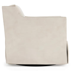 Delaney Beige/Cream Swivel Chair - Ornate Home