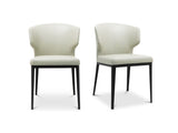 Delaney Beige Dining Chair (Set of 2) - Ornate Home
