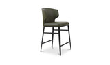 Delaney Dark Green Counter Stool - Ornate Home