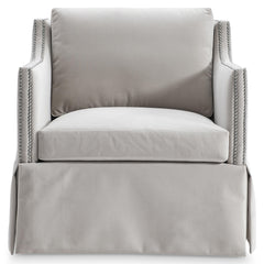 Delaney Gray Swivel Chair - Ornate Home