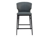 Delaney Grey Counter Stool - Ornate Home
