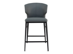 Delaney Grey Counter Stool - Ornate Home