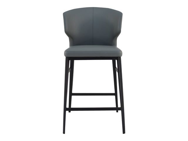 Delaney Grey Counter Stool - Ornate Home