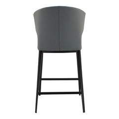 Delaney Grey Counter Stool - Ornate Home