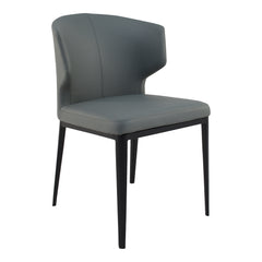 Delaney Grey Dining Chair (Set of 2) - Ornate Home