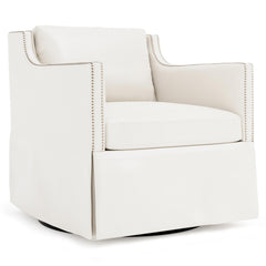 Delaney Tan Swivel Chair - Ornate Home